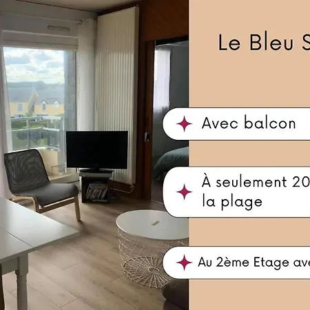 Bleu Sale - F2 Courseulles Avec Balcon Apartment Exterior photo
